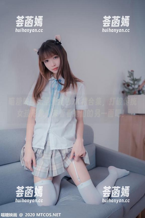 MTYH喵糖映画 喵糖映画无圣光红色JK裙合集,打破传统女孩形象,来看看她们的另一面吧!