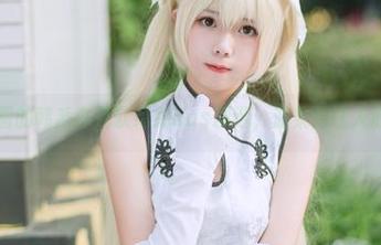 向小圆的韩系白色软绵绵cos精选，温柔到让人心动！